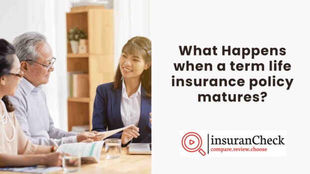 What Happens when a term life insurance policy matures?